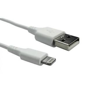 RS PRO IC Socket USB Cable Male USB Type A to Male Lightning Connector USB 2.0 3 m 236-9128