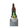 Alpha Wire Xtra-Guard FLEX Performance Cable Multi-Core Industrial Cable, 4 Cores, Screened, 305m, Grey 901604CY SL005