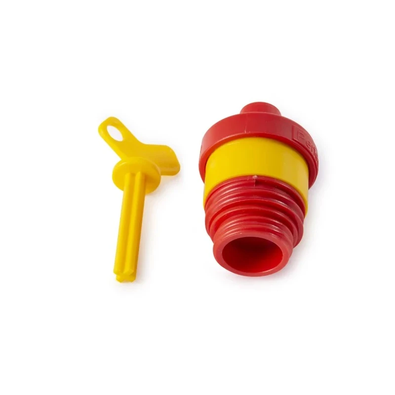 Brady Red, Yellow 1-Lock Lockout Plastic Electrical Plug Lockout, 6.5mm ISOPLUG-D11-D111