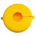Brady Yellow 1-Lock Polypropylene Gate Valve Lockout with 9.53 mm Shackle Diameter GATE VALVE LOCKOUTS GVLO 10-13 YELLOW