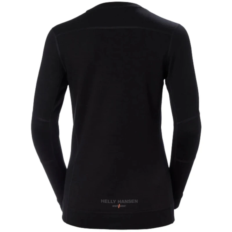 Helly Hansen Long Thermal Shirt XL Black 43% Polypropylene 57% Merino 75209_990-XL