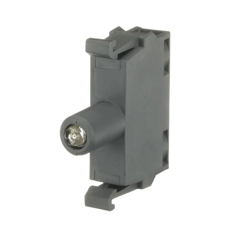 ABB MLBL Series LED Light Block 230V AC Yellow Illumination Screw Terminal 42x10x44mm 1SFA611621R1073 MLBL-07Y