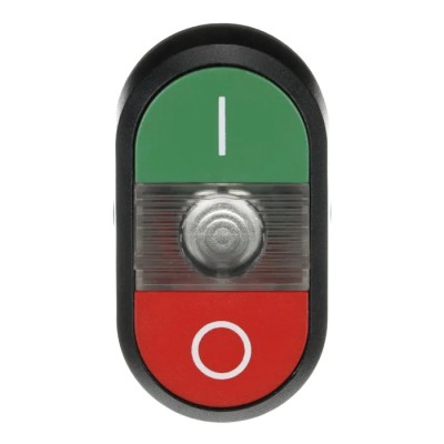 ABB MPD2 Series Green, Red Momentary Push Button Head 22.5 mm Cutout Diameter IP66