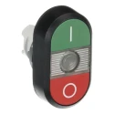 ABB MPD2 Series Green, Red Momentary Push Button Head 22.5 mm Cutout Diameter IP66 