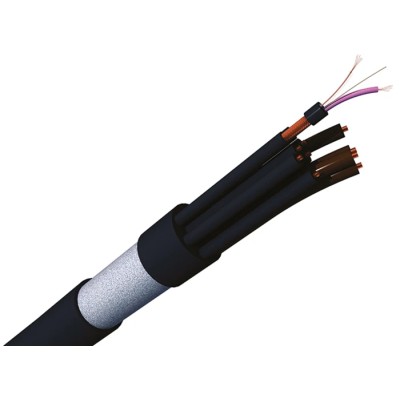 S2CEB MPAP Series Multipair Installation Cable 8 Core 0.22 mm² CSA Screened 9.5 mm OD 100 m Black S2CEB
