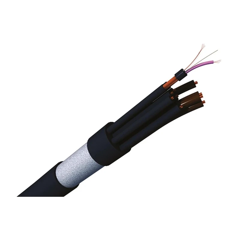 S2CEB MPAP Series Multipair Installation Cable 8 Core 0.22 mm² CSA Screened 9.5 mm OD 100 m Black S2CEB