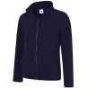 Uneek Navy 100% Polyester Women's Full Zip Fleece Jacket XL 38 to 40 in UC608