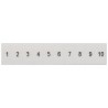 Siemens Marker Strip for use with Terminal Block Standard Labelling System 8WH8120-2AB75