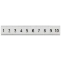 Siemens Marker Strip for use with Standard Labelling System Terminal Block White CE EAC Certified 8WH8121-1AB35
