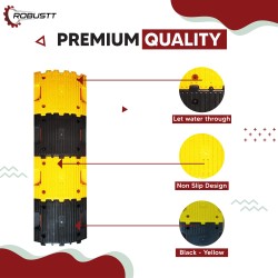 Buy Robustt Speed Bump 1Mtr 50mm 32 Yellow&Black Pieces 16 pcs