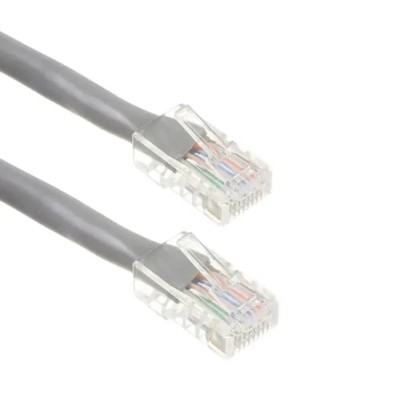 RS PRO Cat6 Ethernet Cable 2.1 m Grey RJ45 Male to RJ45 Male U/UTP PVC 237-8619