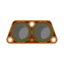 TE Connectivity IPT-HD EV Connector Male/Female 300A 1000V Crimp Termination Orange Panel Mount IP69, IP6K9K, IP67 2371017-1