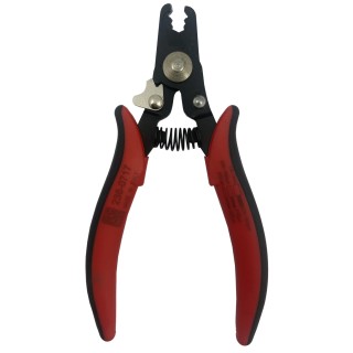 RS PRO Comfort Grip Wire Stripper, Stripping Range 1.6-3 mm, 145mm Length, Carbon Steel, Anti-Reflection Phosphated 238-0717