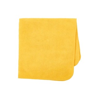 Rubbermaid Commercial Products HYGEN MF R-40 Yellow Microfibre Cloths for Wet/Dry, Dry Use, Case of 24 Per Pack 1820584