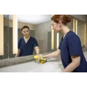 Rubbermaid Commercial Products HYGEN MF R-40 Yellow Microfibre Cloths for Wet/Dry, Dry Use, Case of 24 Per Pack 1820584