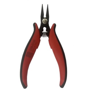 RS PRO Carbon Steel Long Nose Plier with Serrated Jaw, 146mm Length, 19mm Jaw Length, Insulated Handle, Chrome 238-0745