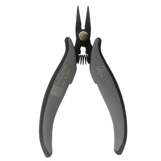 RS PRO Long Nose Plier Smooth, 146mm Overall Length, 19mm Jaw, Carbon Steel, ESD Safe, Model 238-0749