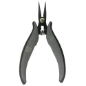 RS PRO Carbon Steel Insulated Handle Needle Nose Plier Smooth Jaw 25mm, 154mm Overall Length, ESD Safe 238-0757