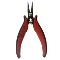 RS PRO Carbon Steel Long Nose Plier, Insulated Handle, Chrome Finish, 154mm Overall, 26mm Jaw 238-0762