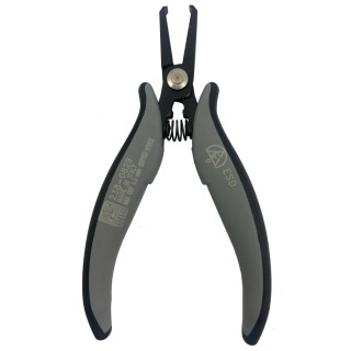 RS PRO ESD Safe Flush Oblique Cutter Carbon Steel Jaw Plastic Grip 147mm 238-0829