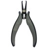 RS PRO ESD Safe Flush Oblique Cutter Carbon Steel Jaw Plastic Grip 147mm 238-0829