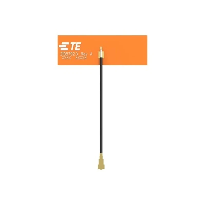 TE Connectivity Internal PCB WiFi Antenna Bluetooth (BLE) WiFi ZigBee 2.45GHz to 6.52GHz 4.1dBi Gain 2108792-9