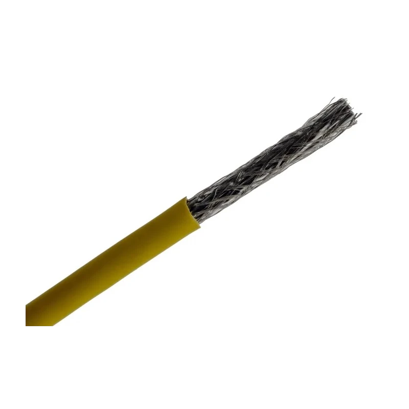 Telegartner Shielded Screened Cat7 Ethernet Cable 305 m Yellow Low Smoke Zero Halogen 