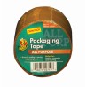 DUCK TAPE Brown Polypropylene Backing Packing Tape 50mm Width 25m Length Model 224530