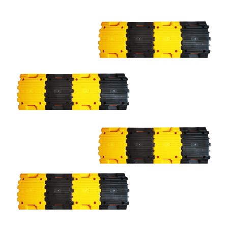 Buy Robustt Speed Bump 1Mtr 50mm 8 Yellow & 8 Black Pieces 4pcs