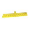 Vikan Broom Yellow with Polypropylene Bristles Soft Bristle 610 x 65 mm 31996