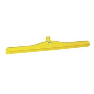 Vikan Yellow Squeegee for Food Preparation Surface, Polypropylene TPE Rubber Blade, 110 mm x 80 mm x 700 mm 77156