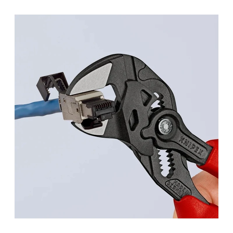 Knipex 1-Piece Plier Wrench 180mm Overall Length, 40mm Jaw Opening, Chrome Vanadium Steel 86 02 180