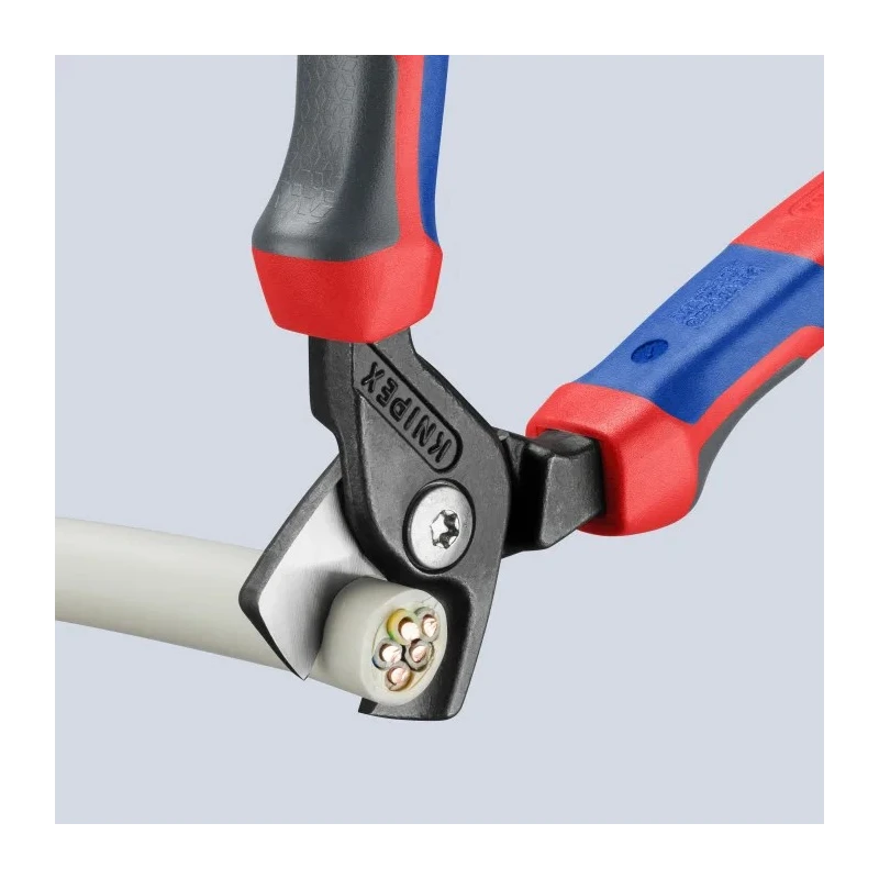 Knipex One-Hand Operation Twin Cutting Edge Cable Cutter 160mm Maximum Cutting Capacity 15mm 95 12 160