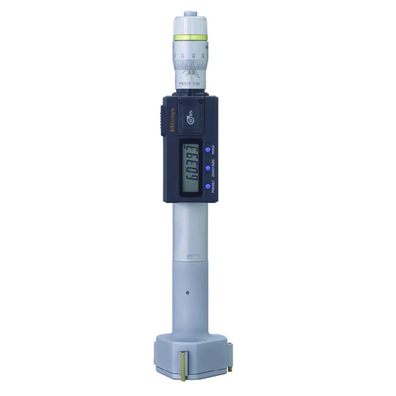 Mitutoyo Internal 3 Point Micrometre Metric Accuracy ±0.003 mm Resolution 0.01 mm 468-170