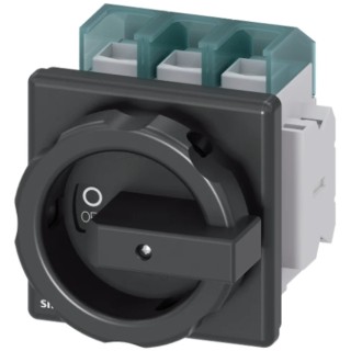 Siemens 3-Pole Panel Mount Non-Fused Switch Disconnector 100A, IP65, Rotary Mechanism 