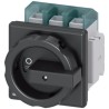 Siemens 3-Pole Panel Mount Non-Fused Switch Disconnector 100A, IP65, Rotary Mechanism