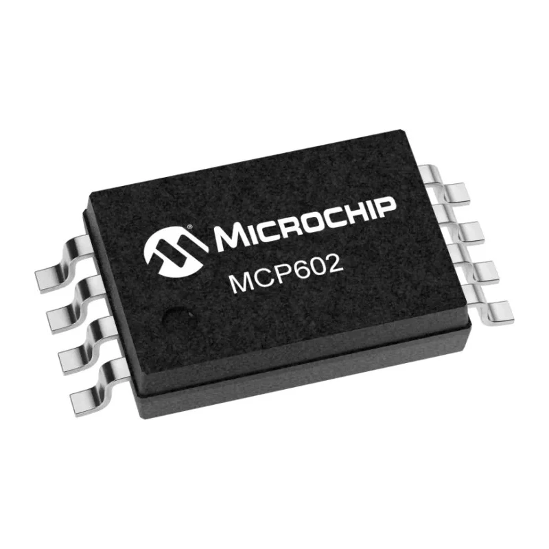 Microchip MCP602T-I/ST Operational Amplifier 2.8 MHz Gain Bandwidth, 8-Pin SOIC, 2.7-6V MCP602T-I/ST