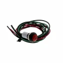 TE Connectivity Illuminated Push Button Switch PB6B2FM3M1CAL07S500, On-Off, Panel Mount, 1 NO Contact, Blue LED, IP68