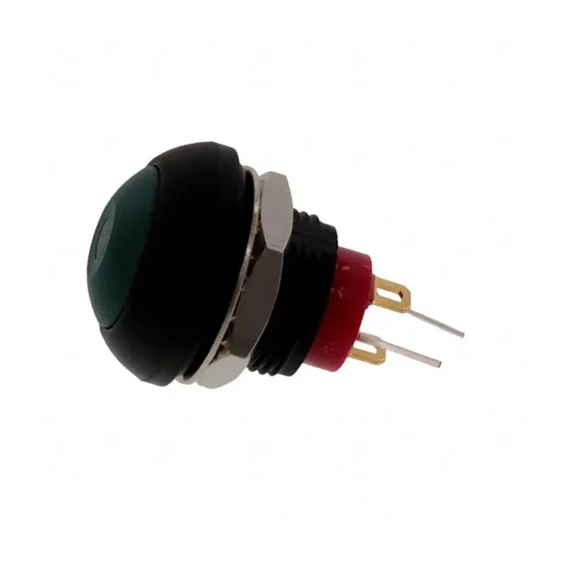 TE Connectivity PB6 Series Illuminated Push Button Switch Panel Mount 1 NO Yellow LED IP68 PB6B2FM6M1CAL05
