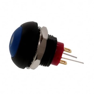 TE Connectivity PB6 Series Illuminated Push Button Switch On-Off Panel Mount 1 NO Contact Red LED IP68 PB6B2FM7M1CAL03