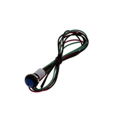 TE Connectivity PB6 Series Illuminated Push Button Switch, On-Off, Panel Mount, 1 NO Contact, Yellow PB6B2FM7M1CAL05S500