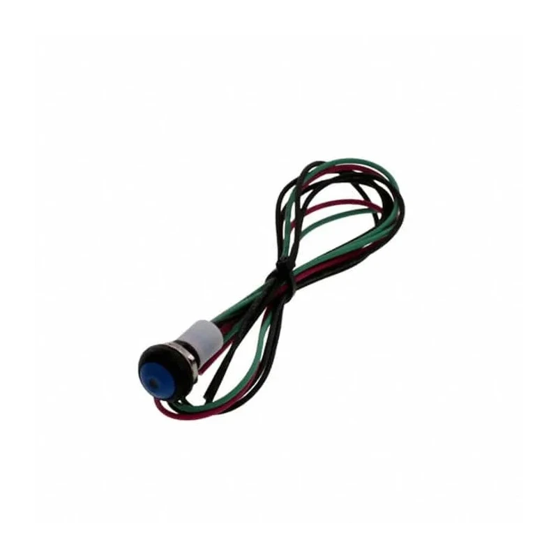 TE Connectivity PB6 Series Illuminated Push Button Switch, On-Off, Panel Mount, 1 NO Contact, Yellow PB6B2FM7M1CAL05S500