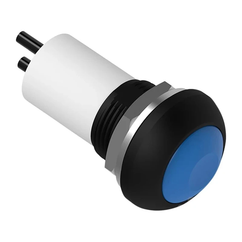 TE Connectivity PB6 Series Illuminated Push Button Switch On-Off Panel Mount 1 NO Green LED IP68 PB6B2FM7M1CAL06S500