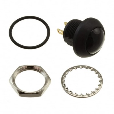 TE Connectivity PB6 Series Push Button Switch, On-Off, Panel Mount, 1 NO Contact, IP68 Rated PB6B2RS2M2CAL00