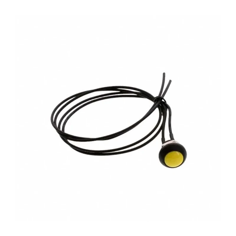 TE Connectivity PB6 Series Push Button Switch, On-Off Operation, Panel Mount, 1 NO Contact, IP68 Rated PB6B2RS5M1CAL00Y500