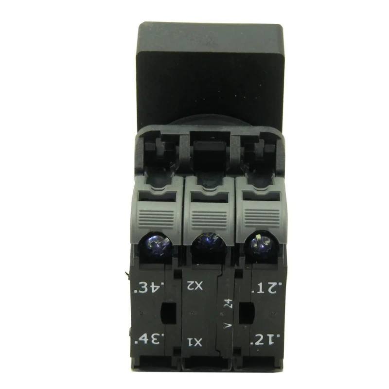 RS PRO Illuminated Push Button Complete Unit Panel Mount 23 mm Cutout Green Red 1 NO 1 NC IP65 IP65