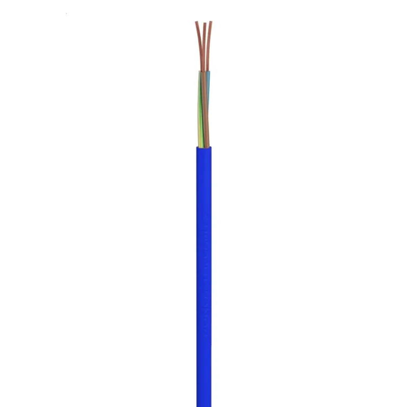 RS PRO 3 Core Power Cable Blue 1.5mm² 300/500V PVC Insulated 60°C 50 m 239-8429