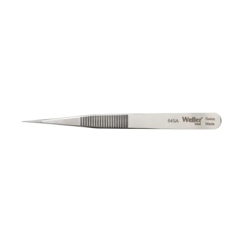 Erem 4.7in Stainless Steel Pointed ESD Safe Tweezer 64SA