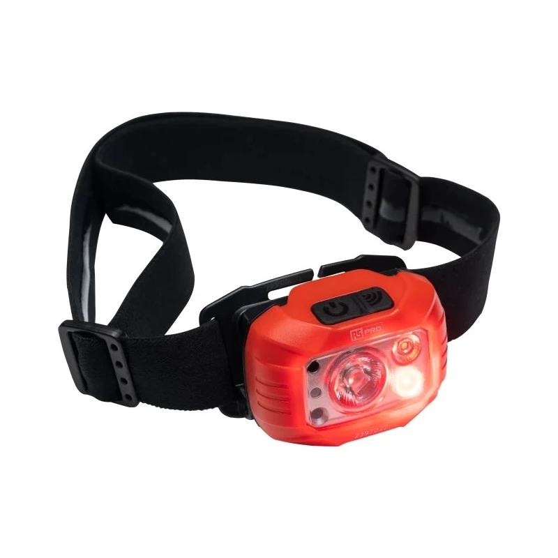RS PRO LED Head Torch, 420 Lumens, IP65 Rated, ABS Housing, Dual Beam Spot and Flood Light, 3 x AAA Battery 239-7022