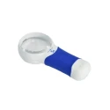 Coil Illuminated Handheld Magnifier, 5x Magnification, 60 mm Diameter 8275